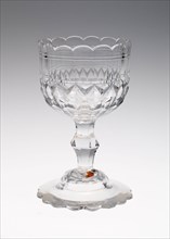 Goblet, Late 18th century, England, Glass, 15.2 × 8.4 cm (6 × 3 5/16 in.)