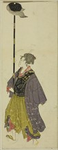 Parody of a daimyo procession, c. 1805/07, Utagawa Toyohiro, Japanese, 1773-1828, Japan, Color