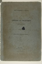 Portfolio Cover for Picturesque Views of American Scenery, No. I, 1819/21, John Hill (American,