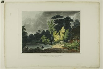 Spirit Creek, Near Augusta, Georgia, plate two of the second number of Picturesque Views of