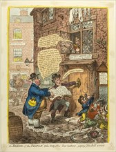 Friend of the People, published May 28, 1806, James Gillray (English, 1756-1815), published by