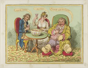 Punch Cures the Gout, the Colic, and the ‘Tisick, published July 13, 1799, James Gillray (English,