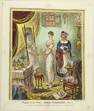 Dress Completed, plate three of Progress of the Toilet, published February 26, 1810, James Gillray