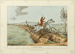Swishing at a Rasper, plate six from Indispensable Accomplishments, published June 24, 1811, Sir