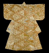 Nuihaku (Noh Costume), Momoyama period (1568–1615), 16th century, Japan, Silk, plain weave,