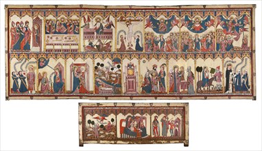 Retable and Frontal of the Life of Christ and the Virgin Made for Pedro López de Ayala, 1396,