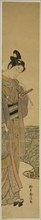 Young Man with Fishing Pole and Net, c. 1769, Suzuki Harunobu ?? ??, Japanese, 1725 (?)-1770,