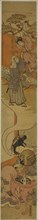 Courtesan Dreaming of Eloping, c. 1775, Isoda Koryusai, Japanese, 1735-1790, Japan, Color woodblock