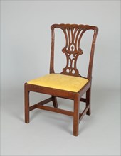 Side Chair, 1770/90, American, 18th century, New York City, New York, New York City, Mahogany,