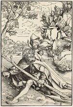 Saint Christopher, 1506, published 1509, Lucas Cranach the Elder, German, 1472-1553, Germany,