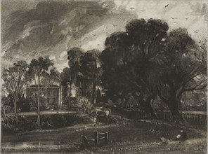 Frontispiece, to Mr. Constable’s English Landscape, East Bergholt, Suffolk, 1830, David Lucas