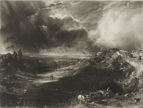 A Heath, 1831, David Lucas (English, 1802-1881), after John Constable (English, 1776-1837),