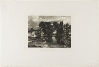 Mill Stream, 1831, David Lucas (English, 1802-1881), after John Constable (English, 1776-1837),