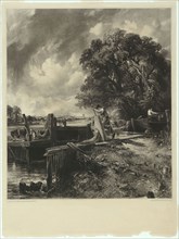 The Lock, 1832–34, David Lucas (English, 1802-1881), after John Constable (English, 1776-1837),