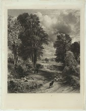 The Cornfield, 1832–34, David Lucas (English, 1802-1881), after John Constable (English,