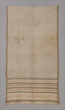 Fragment (From a Sari), early 18th century, India, India, Cotton, plain weave, printed and painted,
