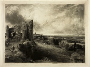 Hadleigh Castle Near the Nore, 1831–32, published 1832, David Lucas (English, 1802-1881), after
