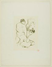 The Terror of Grenelle, 1894, Henri de Toulouse-Lautrec, French, 1864-1901, France, Color