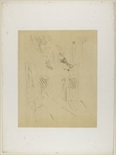 Yvette Guilbert—Soûlarde, from Yvette Guilbert, 1898, Henri de Toulouse-Lautrec, French, 1864-1901,