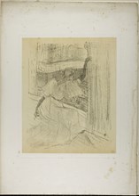 Yvette Guilbert Taking a Bow, from Yvette Guilbert, 1898, Henri de Toulouse-Lautrec, French,