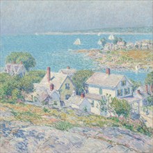 New England Headlands, 1899, Childe Hassam, American, 1859–1935, Gloucester, Oil on canvas, 68.9 ×