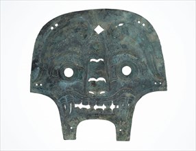 Mask from a Horse Bridle, Western Zhou dynasty ( 1046–771 BC ), about 9th century BC, China,