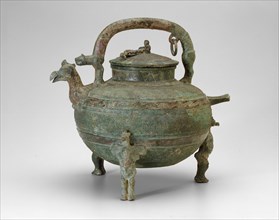 Water Ewer (He), Eastern Zhou dynasty, Warring States period (480–221 B.C.), 4th century B.C.,