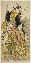 A Modern Version of Urashima Taro, 1730s, Attributed to Torii Kiyomasu II, Japanese, 1706 (?)–1763