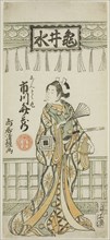 The Actor Ichikawa Benzo I as Shuntokumaru, c. 1767, Torii Kiyotsune, Japanese, active c. 1757-79,