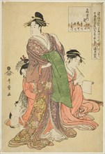 Takigawa of the Ogiya (Ogiya uchi Takigawa, Onami, Menami, Kisagawa, Hanamichi, Himekawa,