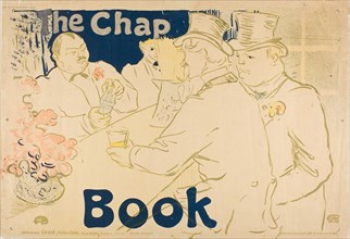 Irish and American Bar, Rue Royale—The Chap Book, 1895, Henri de Toulouse-Lautrec, French,