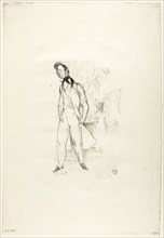 Adolphe ou Le Jeune Homme Triste, 1894, published before 1910, Henri de Toulouse-Lautrec, French,