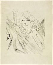 Sarah Bernhardt, from Treize Lithographies, 1898, published before 1906, Henri de Toulouse-Lautrec,