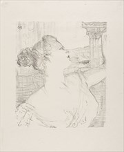 Sybil Sanderson, from Treize Lithographies, 1898, published before 1906, Henri de Toulouse-Lautrec,
