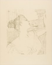 Sybil Sanderson, from Treize Lithographies, 1898, published before 1906, Henri de Toulouse-Lautrec,