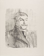 Lucien Guitry, from Treize Lithographies, 1898, published before 1906, Henri de Toulouse-Lautrec,