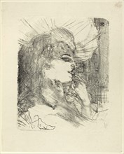 Anna Held, from Treize Lithographies, 1898, published before 1906, Henri de Toulouse-Lautrec,