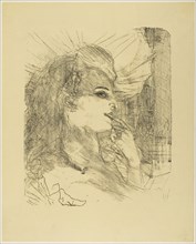 Anna Held, from Treize Lithographies, 1898, published before 1906, Henri de Toulouse-Lautrec,