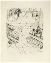 Emilienne d’Alençon, from Treize Lithographies, 1898, published before 1906, Henri de
