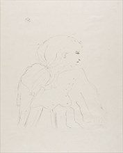 Jane Hading, from Treize Lithographies, 1898, published before 1906, Henri de Toulouse-Lautrec,