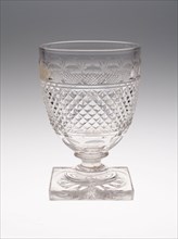 Goblet, c. 1820/30, England, Glass, 14.5 × 9.8 cm (5 11/16 × 3 7/8 in.)