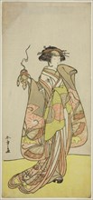 The Actor Ichikawa Monnosuke II as the Courtesan Kewaizaka no Shosho in the Play Sono Kyodai Fuji