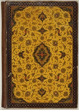 Decorated Bookbinding, 18th century, Iran, Iran, Lacquer and paint on pasteboard with leather