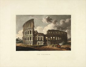 The Coliseum, plate fifteen from the Ruins of Rome, published 1796/98, M. Dubourg, (English, active