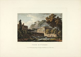 Church of St. Andrew, plate eighteen from the Ruins of Rome, published October 11, 1796, M.