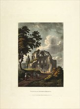 Temple of Minerva Medica, plate twenty-five from the Ruins of Rome, published February 20, 1798, M.