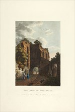 The Arch of Dolabella, plate thirty-five from the Ruins from the Rome, published February 1, 1797,