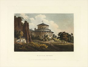 St. Agnes’s Church, plate eight from the Ruins of Rome, published August 4, 1796, M. Dubourg,