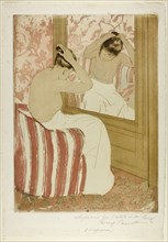 The Coiffure, 1890–91, Mary Cassatt (American, 1844-1926), printed with Leroy (French, active