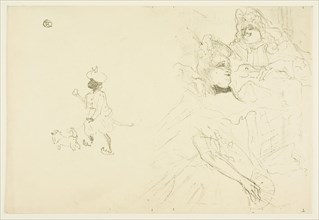 Cover for L’exemple de Ninon de Lenclos amoureuse, 1898, Henri de Toulouse-Lautrec, French,